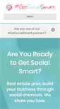 Mobile Screenshot of getsocialsmart.com
